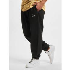 Karl Kani Bukser Karl Kani Essential Relaxed Fit Cuffed Sweatpants - Sort