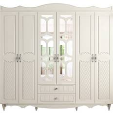 EVUHOME RAVEN 6 Door 2 Wardrobe