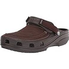 Crocs Herren Yukon Vista II LiteRide Clog Holzschuh, Espresso/pilzfarben