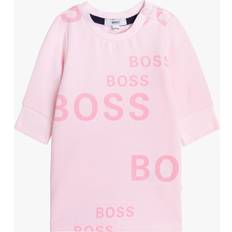 HUGO BOSS Children's Clothing HUGO BOSS Kids' Plain Jersey Dress, Pale Pink