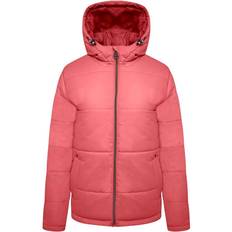 Dare 2b Womens/Ladies Luxuriate Waterproof Padded Jacket Earth Rose Pink