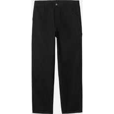 Carhartt WIP Single Knee Organic Cotton-Canvas Trousers W32/L32 Black W32/L32