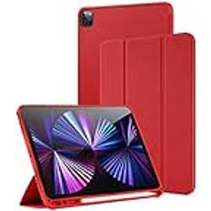 Yeliot Marke yeliot Hülle Kompatibel iPad Pro 11 2021/2020/2018 Premium PU Soft TPU Rückseite Folio Case Cover