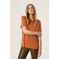 Soaked in Luxury Kleding Soaked in Luxury SLColumbine T-shirt - Brown