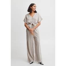 Beige - Dame Jumpsuits & Overaller B.Young BYFALAKKA Jumpsuit Sand Damer