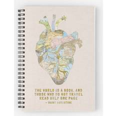 Famgem Spiral Notebook A Traveler's Heart