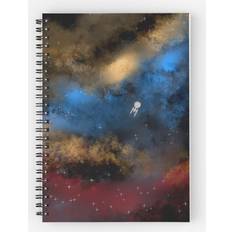 Famgem Spiral Notebook Star Trek Boldy Going digital painting A5 120