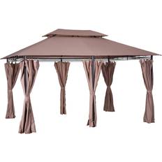 Dakota Fields Kattie 4m 3m Steel Patio Gazebo