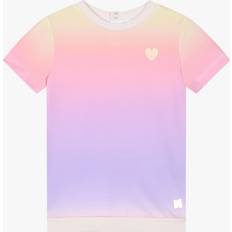 Carrément Beau Baby Dip Dye Print French Terry Dress, Multi