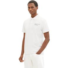 Tom Tailor Herr 1036414 pikétröja, 10332-Off White, 3XL, 10332 – Benvit