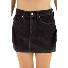 Jupes vente Superdry Women's Cord Minirock Schwarz