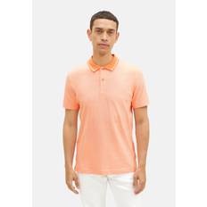 Tom Tailor Clothing Tom Tailor Poloshirt Orange Regular Fit für Herren