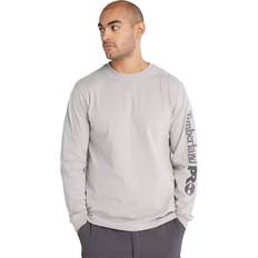 Timberland Unisex T-shirts Timberland Pro Men's Core Logo Long-Sleeve Tee