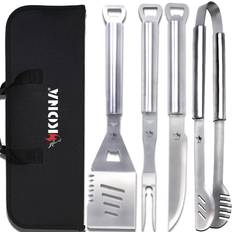 Kona Kona BBQ Grill Tools Set with Case Keep