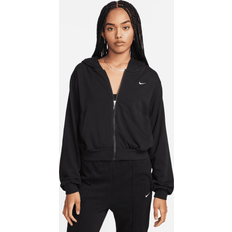 Synthetic Jumpers Nike French Terry Zip Hoodie - Black