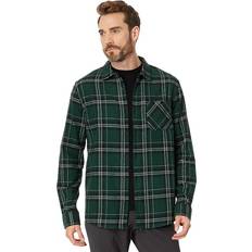 Oakley Men Shirts Oakley Men's Podium Plaid Ls Flannel - Black/Green