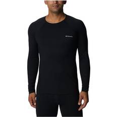 Columbia Base Layer Tops Columbia Men's Omni-Heat Heavyweight Baselayer Crew- Black