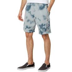 Pants & Shorts Volcom Men's Iconic Stone Fleece 20" SweatShorts, Slate Blue