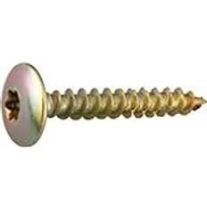 Mustad Vis Panelvit Tête de Penture Torx Ø7x40 mm Zingué Jaune PV057A700400C8C