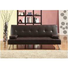 Leathers Sofas on sale Comfy Living Brown Cairns Italian-Style Sofa