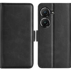 Skalo Asus Zenfone 9 5G Premium Wallet Flip Cover Sort