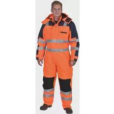 Ocean Arbetsoveraller Ocean Termooverall - Varsel Orange/Marinblå