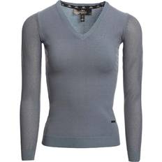 Rayon - Unisex Sweaters Horseware Alessandro Albanese Ladies Sweater with Perforated Sleeves