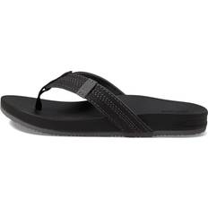 Boys Flip Flops Children's Shoes Reef Reef Boy's Kids Cushion Phantom Flip-Flop, Black, Big