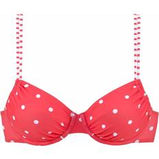 Stof - Vrouw Badkleding s.Oliver Beachwear Bikinitop Met Beugels - Red