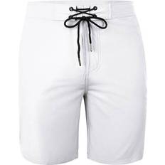 Unisex - Vita Badkläder YEAZ Davey Badshorts Aqua Drop Large - Medium