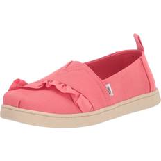 Toms Low Top Shoes Children's Shoes Toms TOMS Girls Alpargata Loafer Flat, Tea Rose, Little Kid