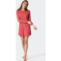 Rosso Vestaglie Schiesser Sleepshirt Camicia da Notte Rosso Chiaro