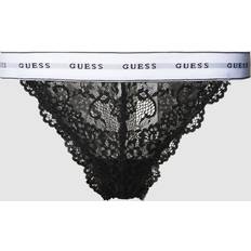 Guess Trusser Guess Slip - Sort/Hvid