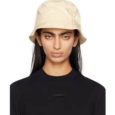 Silk Headgear Jacquemus Yellow 'Le bob Ovalie' Bucket Hat 205 PALE YELLOW