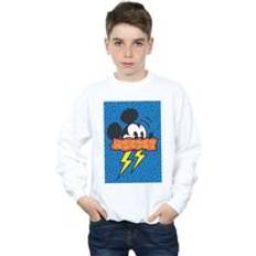 Mickey Mouse Sweatshirts Disney Mouse 90s Flash Sweatshirt White Years
