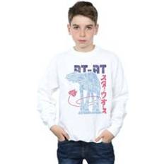 Star Wars Sweatshirts Star Wars Kanji AT-AT Sweatshirt White 7-8