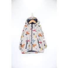 Brown Jackets Polarn O. Pyret Baby Shell Jacket Brown 1.5-2y x 92