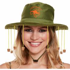 F&F Australian Cork Hat Corks Aussie Fancy Dress Crocodile Dundee Costume