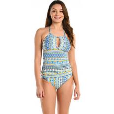 A Tankinis La Blanca Scarf Keyhole Tankini Top
