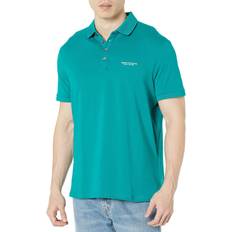 Armani Exchange X Men's Milano/New York Jersey Polo, Deep Lake