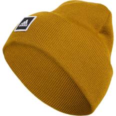 Adidas Brown Beanies adidas Wide Cuff Fold Beanie, Mesa Brown/Black/White, One