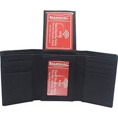 Marshal Wallets for Men Slim Trifold RFID Credit Card Holder Wallet