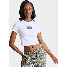 Hoodrich Tops Hoodrich Women's Intel Baby T-Shirt White/Black