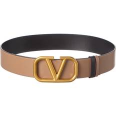 Valentino Riemen Valentino VLogo 40mm Reversible Leather Belt