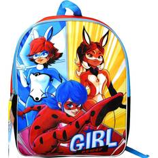 Fast Forward Miraculous Ladybug 15 Backpack with Plain Front