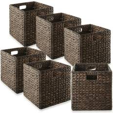 Casafield 12 12 Water Hyacinth Storage Basket