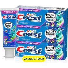 Dental Care Crest Crest Advanced Kid's Fluoride Toothpaste, Bubblegum Flavor, Three Changing