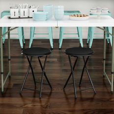 Lavish Home Lavish 18-Inch Folding Seating Stool
