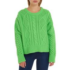 Tommy Hilfiger Dame Gensere Tommy Hilfiger Cable Boyfriend C-NK Sweater