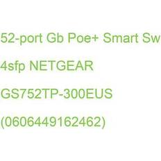 Interruttori Netgear GS752TP-300EUS L2/L3/L4 Gigabit Ethernet 10-100-1000 Nero